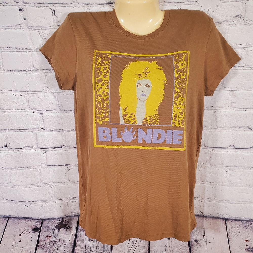 Junk Food Clothing Brown Blondie Graphic Tee